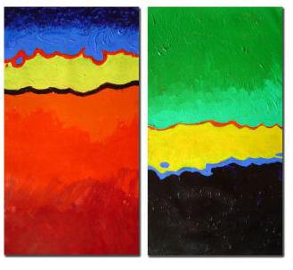 Dafen Oil Painting on canvas abstract-set273